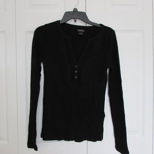 Lucky Brand V-Neck Long Sleeve